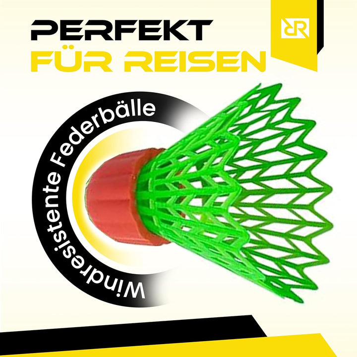 Rush Racket Crossminton Jugendset 4. Gelb, 4. Gelb