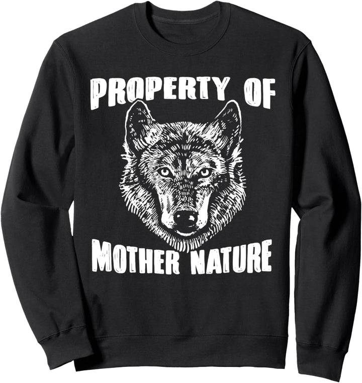 Wolf Raubtier - Wildnis Wölfe Wolf Sweatshirt