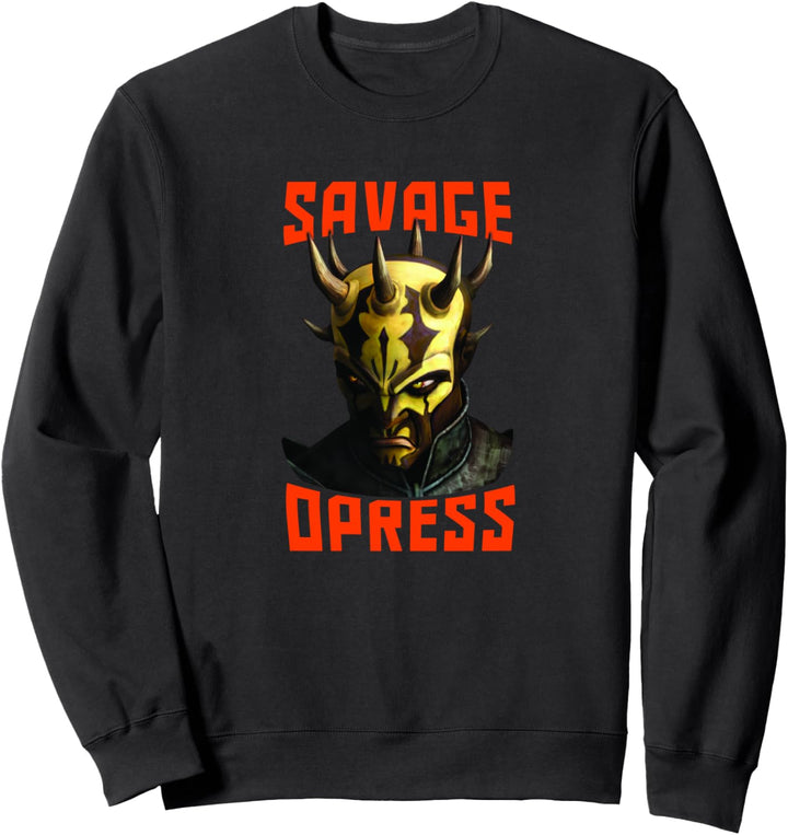 Star Wars: Clone Wars Savage Opress Big Face Sweatshirt