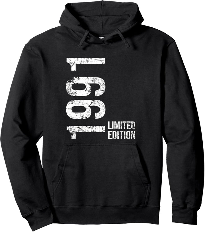 33. Geburtstag Mann Frau 33 Jahre 1991 Geburtstags Pullover Hoodie