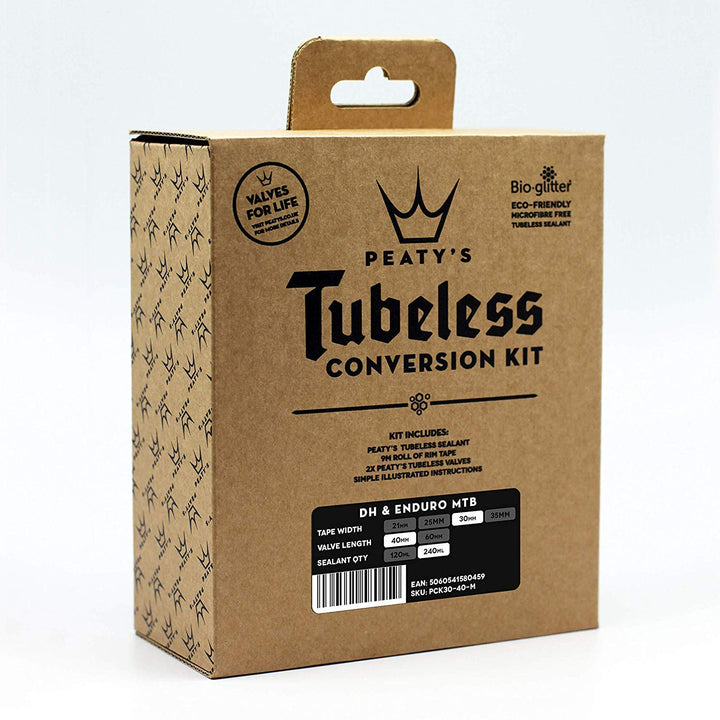 Peaty's Tubeless Wheel Conversion Kit 30mm, 30mm