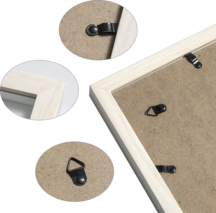 EUGAD 3D Bilderrahmen zum Befüllen, Bilderrahmen 40x40 cm, 3er Set Objektrahmen, Tiefer Rahmen für O