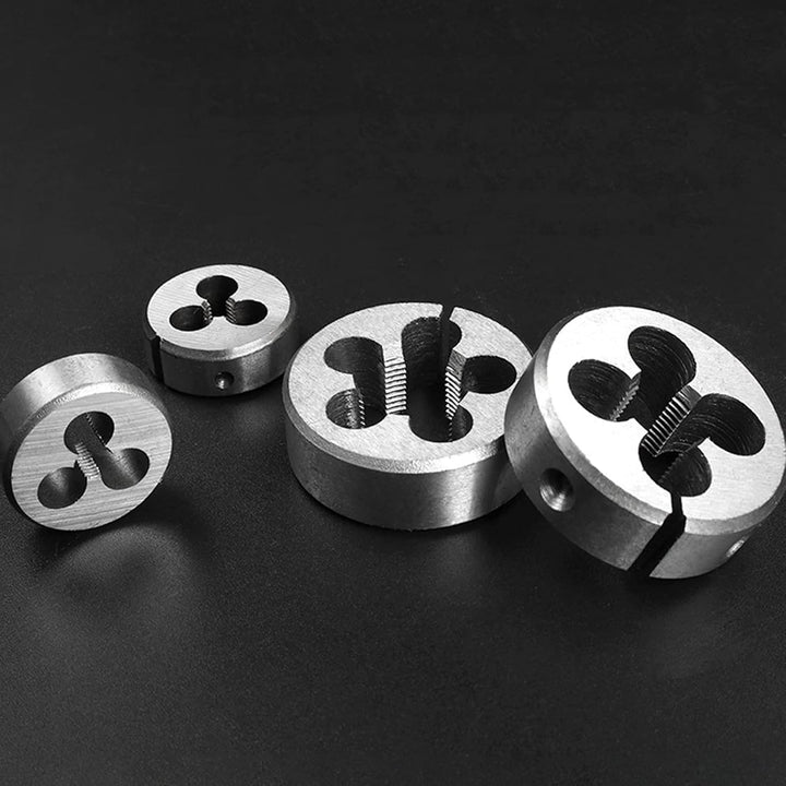 JOIEYOU Gewindeschneider Set, Metrisch M2-M18 Gewindebohrer Set Profi, Kernlochbohrer, Gewindeschnei