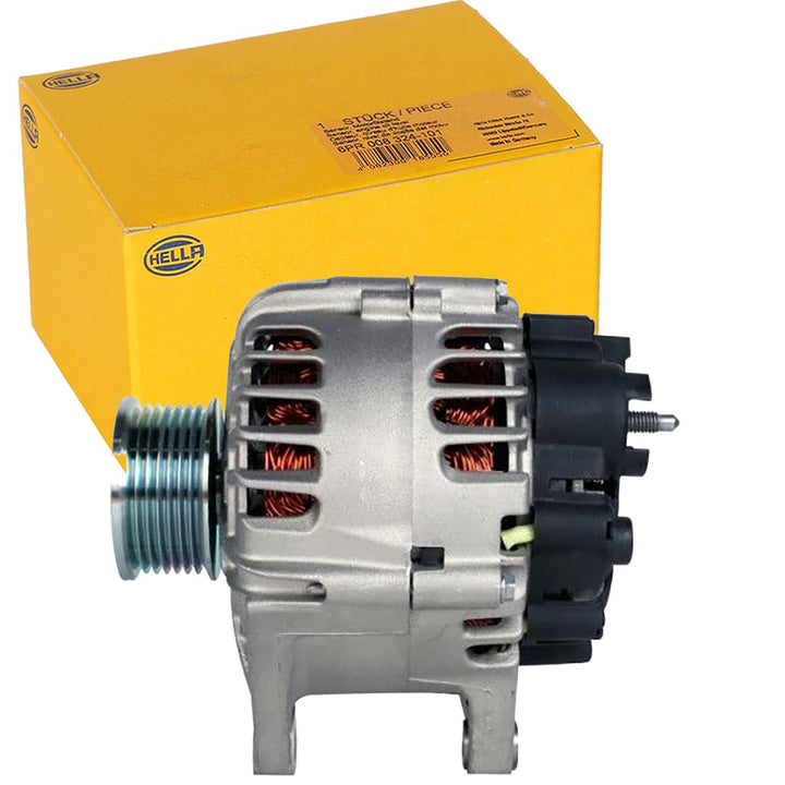 HELLA - Generator/Lichtmaschine - 14V - 120A - für u.a. Renault Modus / Grand Modus (F/JP0_) - 8EL 0