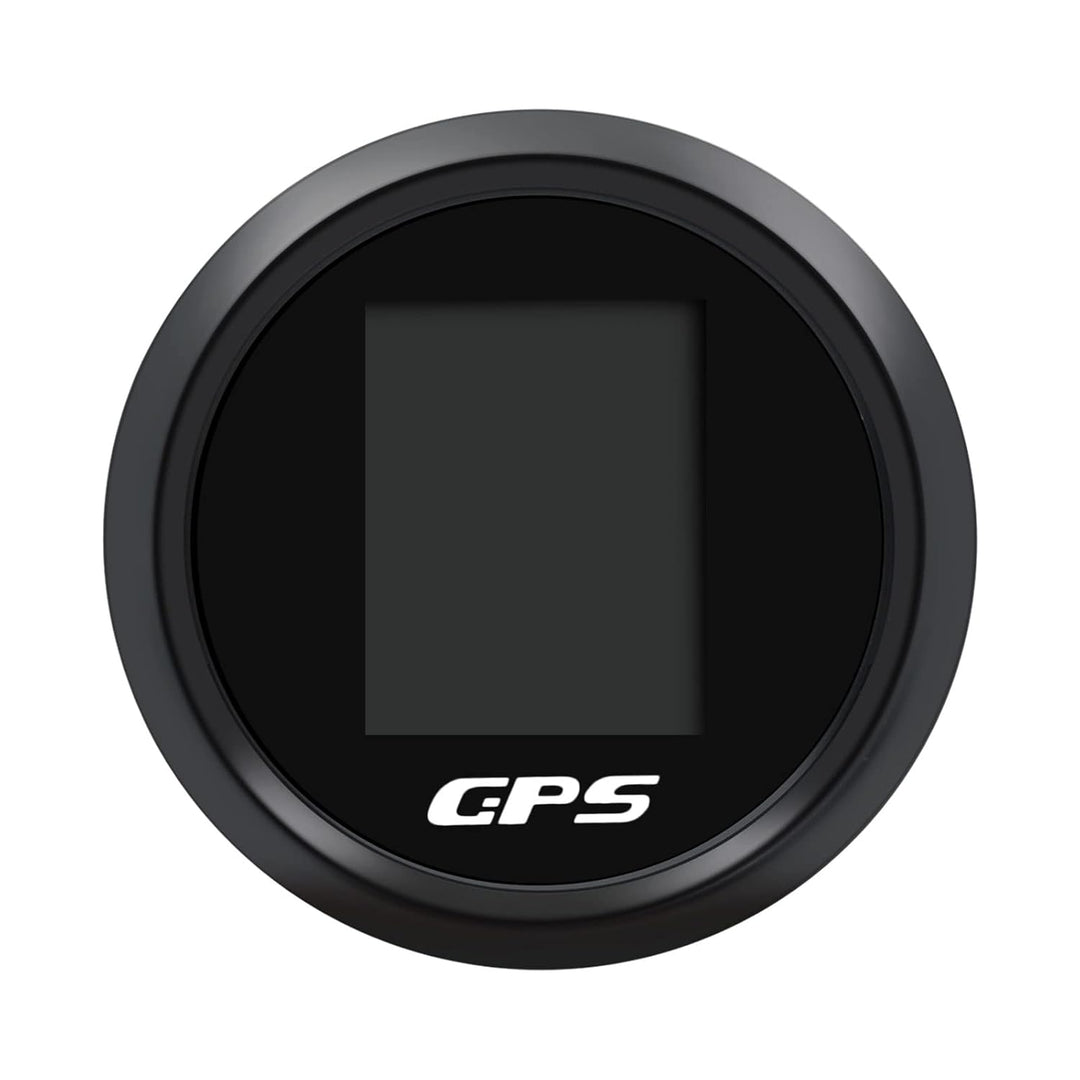 KAOLALI GPS Tachometer Geschwindigkeitsmesser Kilometerzähler 85 mm Rostfreie IP67 Wasserdichte Digi
