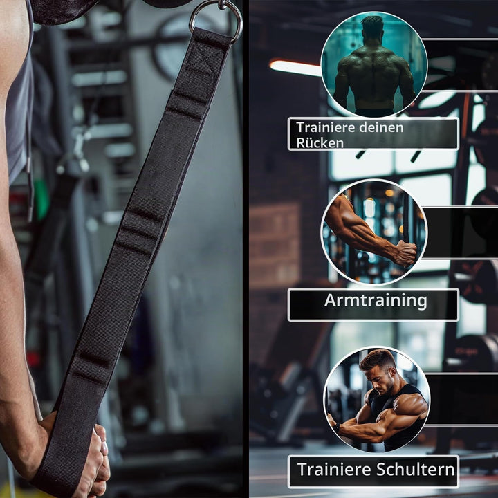 Trizepsseil kabelzug fitness - kabelzug fitnessgeräte Mit Tragetasche - trizeps trainingsgerät verwe