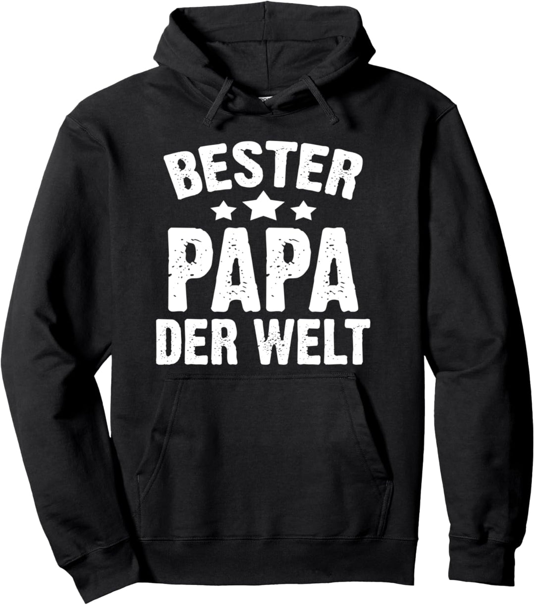 Bester Papa Der Welt Familie Spruch Dad Geburtstag Geschenk Pullover Hoodie