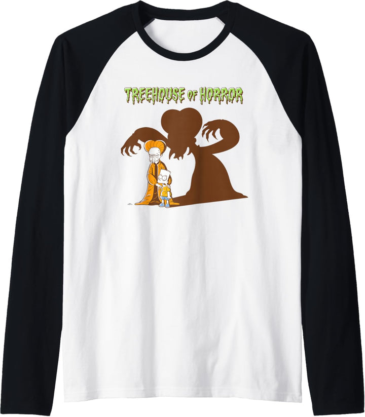 The Simpsons Treehouse of Horror Dracula Burns and Bart Raglan