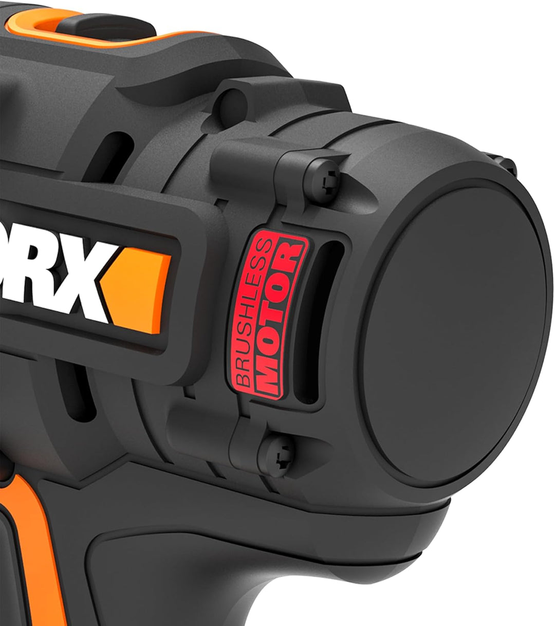 WORX 18V(20V MAX) Akku-Schlagbohrmaschine WX-JCR, PowerShare, bürstenloser Motor, 50Nm, variable Dre