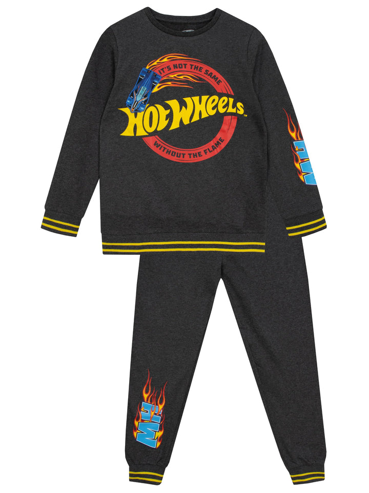 Hot Wheels Sweatshirt Und Jogginghose Set | Set Aus Sweatshirt Und Jogginghose Für Jungen | Kinder K
