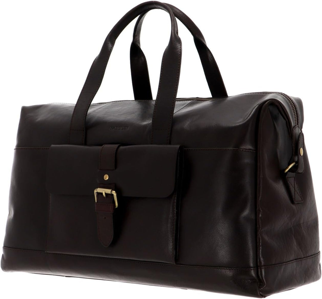 SADDLER Charles Weekend Bag Dark Brown