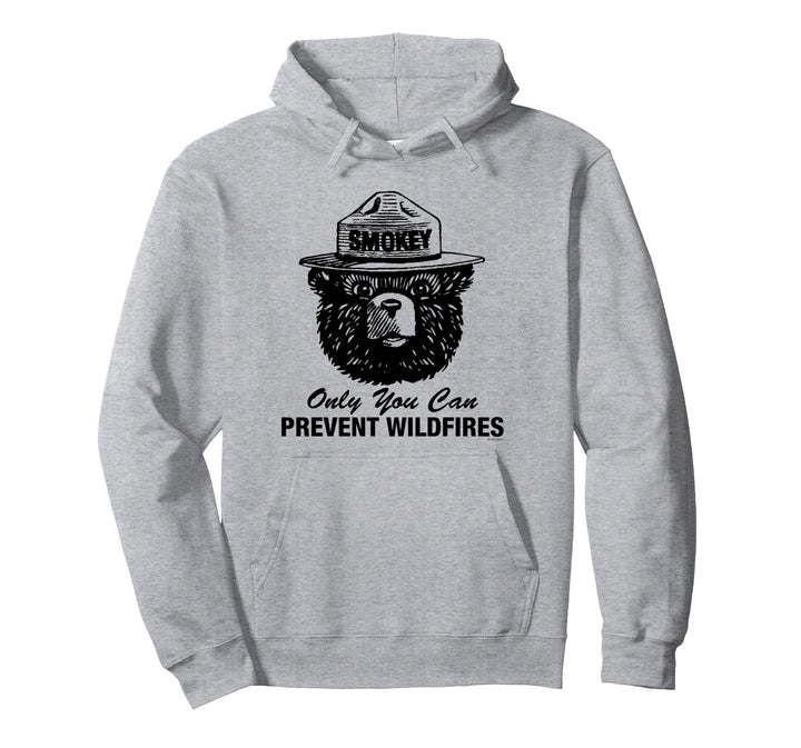 Smokey Bear Nur Sie können Waldbrände verhindern Pullover Hoodie