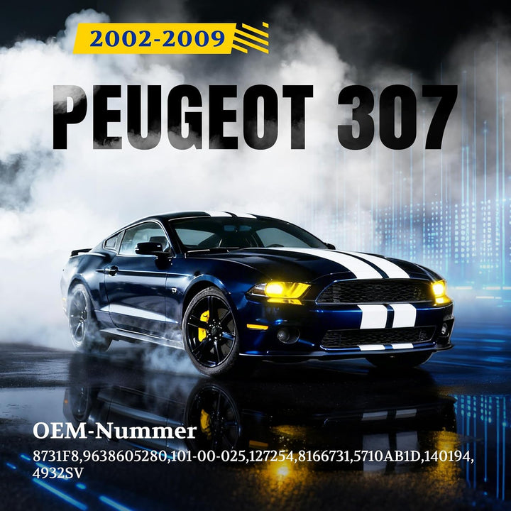Arana 2X Gasdruckfeder Heckklappendämpfer Kofferraum Kompatibel mit 307 Break (3E) 2002-2009 Gasdruc