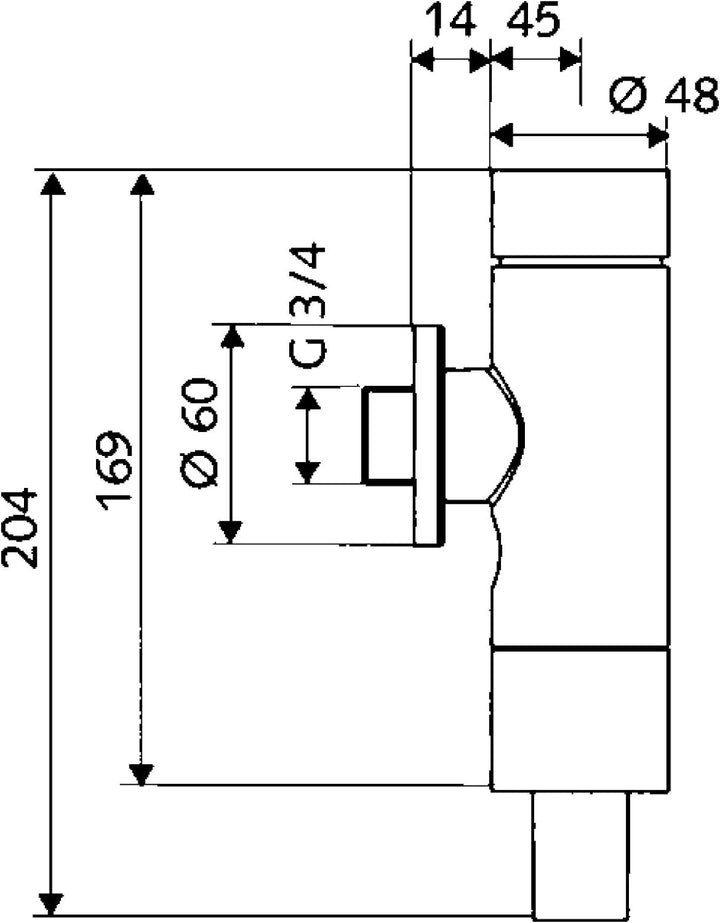 Schell Druckspüler Schellomat Basic, 022470699, für WC, mit 1 Spülmenge, Düseneinigungsnadel, Spülst