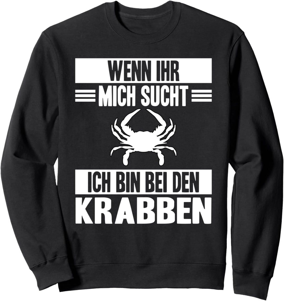 Krebs Krabben Sweatshirt