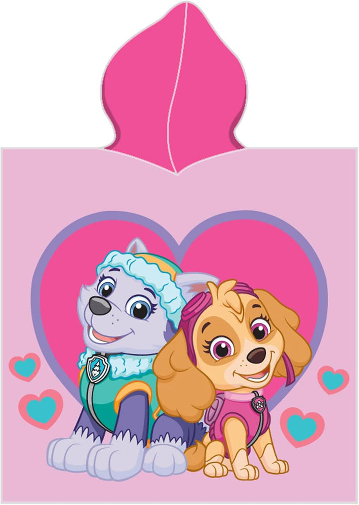 Paw Patrol Kinder Kapuzen Bade-Poncho Girl&
