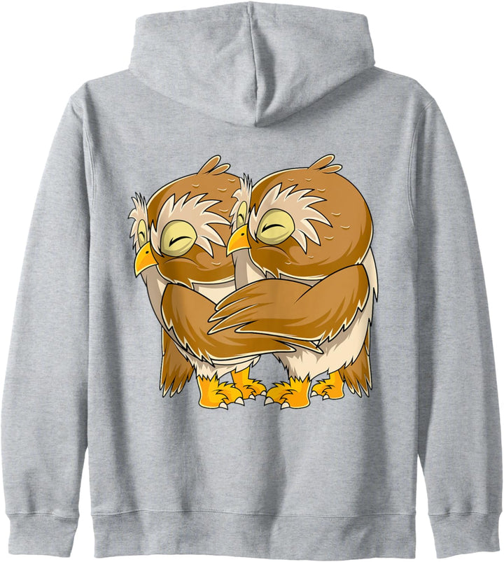 Eulen Kinder Damen Mädchen Eule Kapuzenjacke