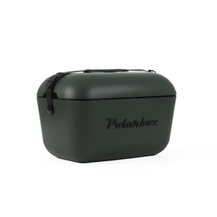 Kreher® Kühlbox Passive Kühlbox Kühltaschen Polar in Retro Vintage Design aus Kunststoff mit polysty