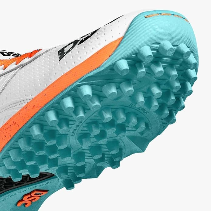DSC Herren Jaffa 22 Cricketschuhe Cricket-Schuhe, Spikes 44 EU Orange, 44 EU Orange