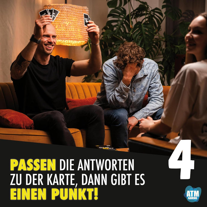 Dreister Spiel - Das Partyspiel - 480 Spielkarten für witzigen Spieleabend mit Freunden - Kartenspie