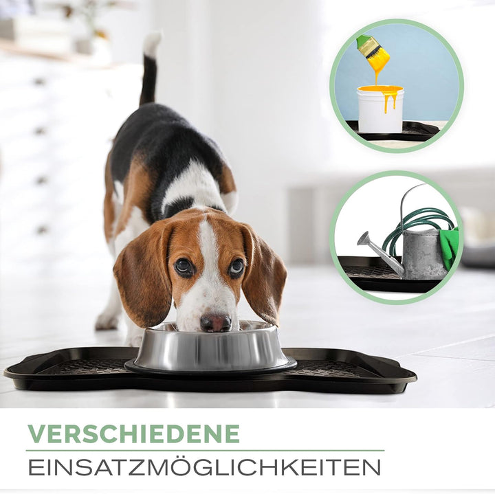 Entrando Schuhabtropfschale 74x37 cm 1 Stück – Tropfschale für nasse Schuhe, Flur & Wohnung – rutsch