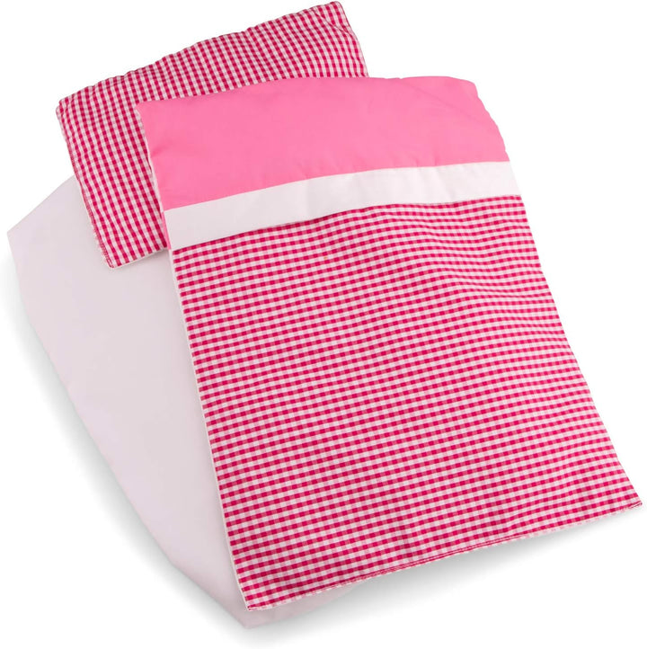 Woet New Classic Toys – 0746 – Zubehör für Puppe – Einem für Kinderwagen – Weiss/Rosa