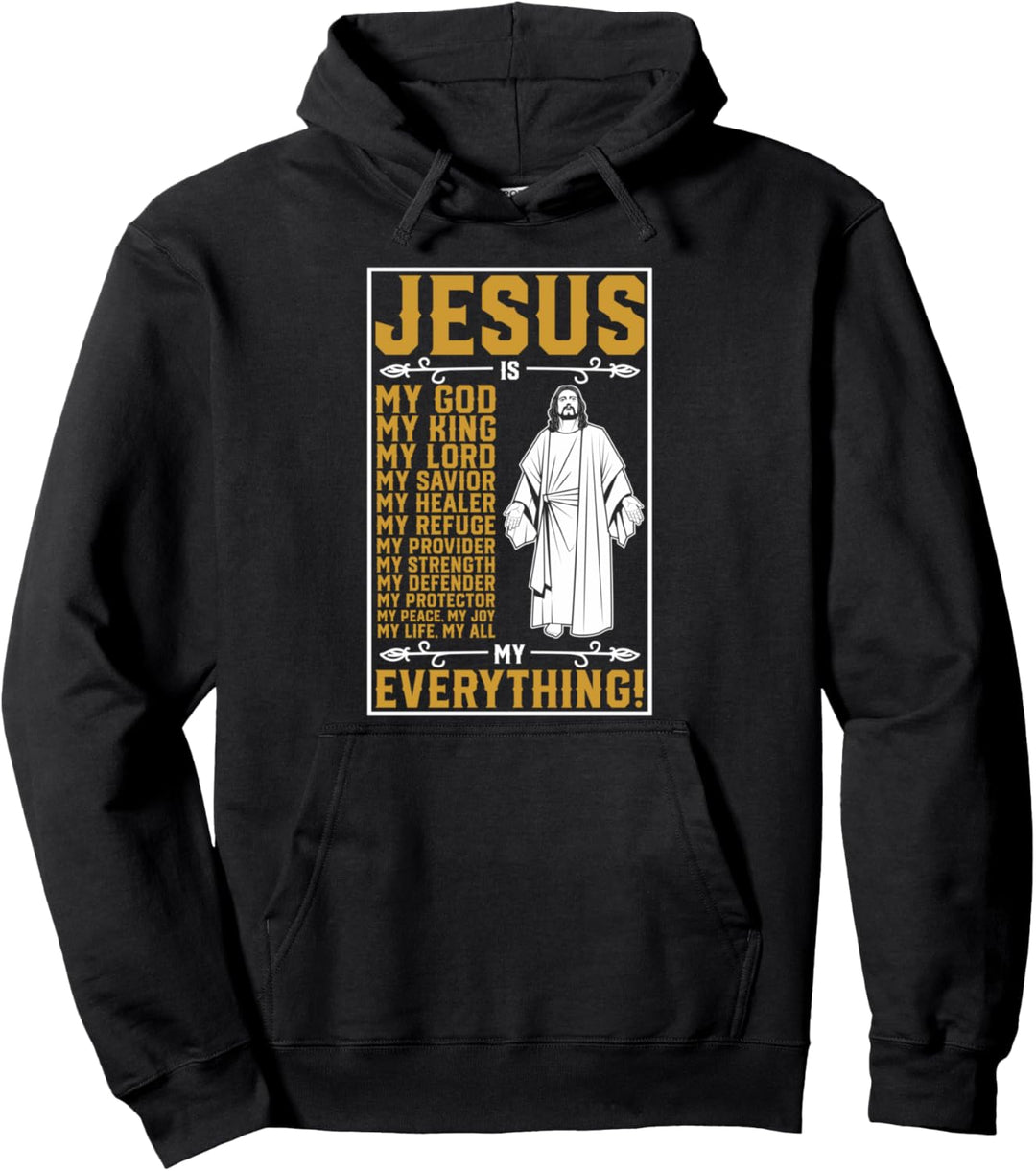 Jesus ist mein Alles Christlicher Gott Pullover Hoodie