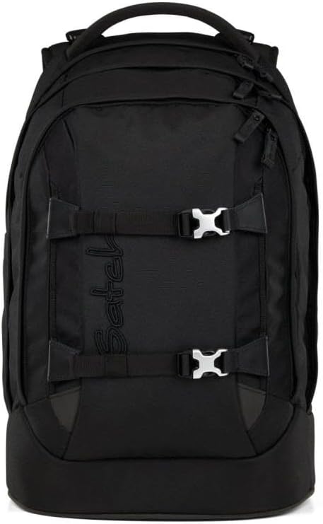 Satch pack Nordic Skandi Edition Schulrucksack Set 2tlg. inkl. Schlamperbox (Nordic Black), Nordic B