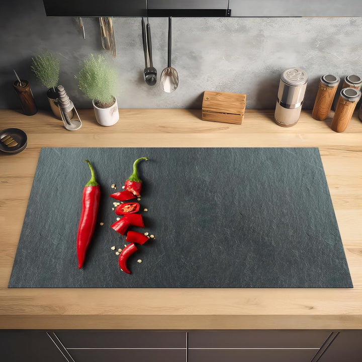 KitchenYeah© Herdabdeckplatte Einteilig Induktionsmatte Küche Abdeckung Ceranfeld Herd Abdeckplatte