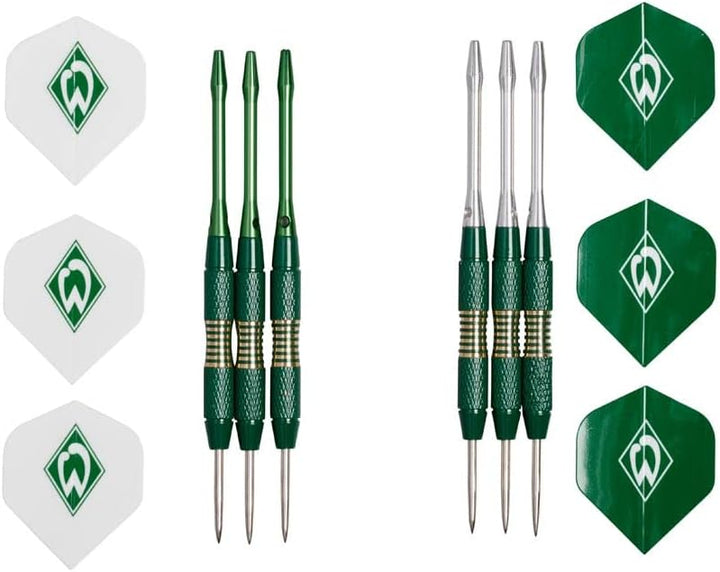 Werder Bremen SV Dart-Set Dartscheibe Dartpfeile Flights Dart, 23-86121