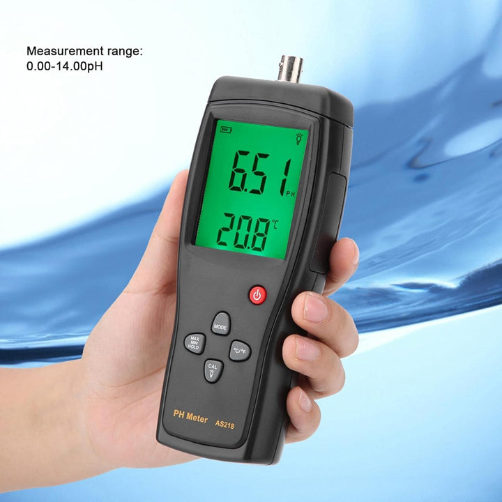 Digitales pH Messger?t , 0 , 00 bis 14 , 00 Messger?t PH S?ure Meter S?ure AS218 f¨¹r Pool f¨¹r Labo