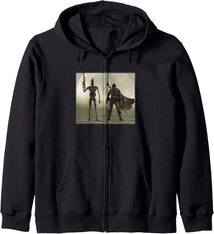 Star Wars Mando Duo Poster Kapuzenjacke