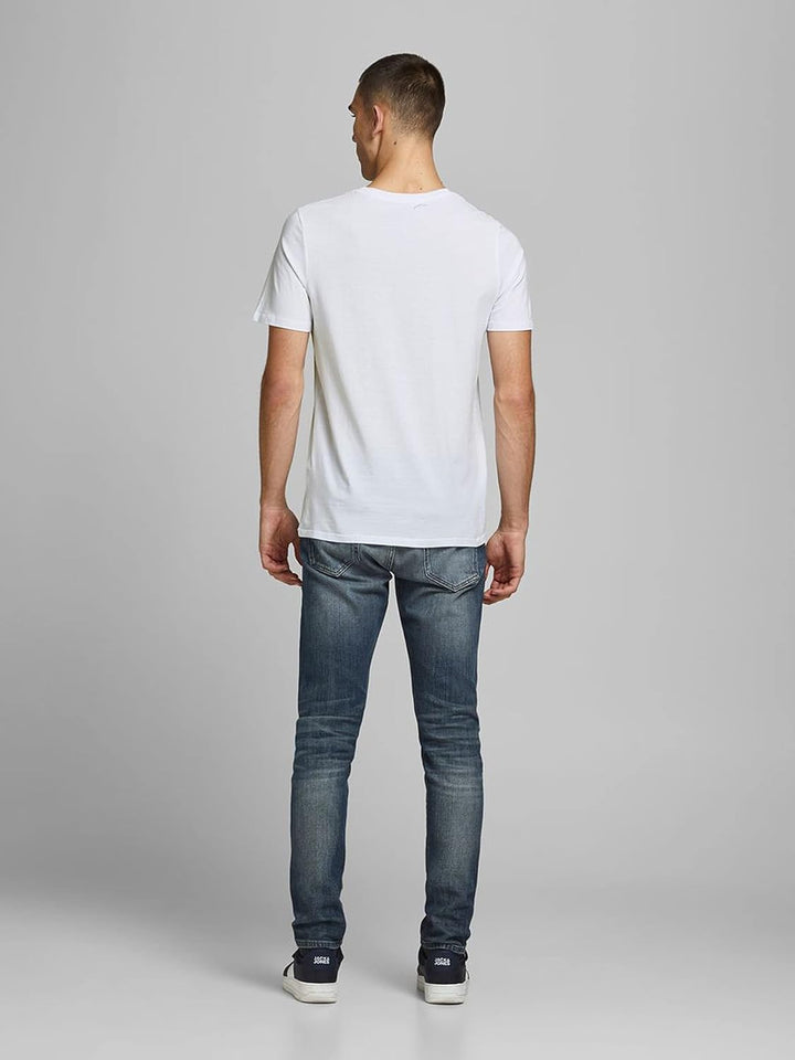 JACK &amp; JONES Herren T-Shirt (3er Pack) S - White / White / White, S - White / White / White