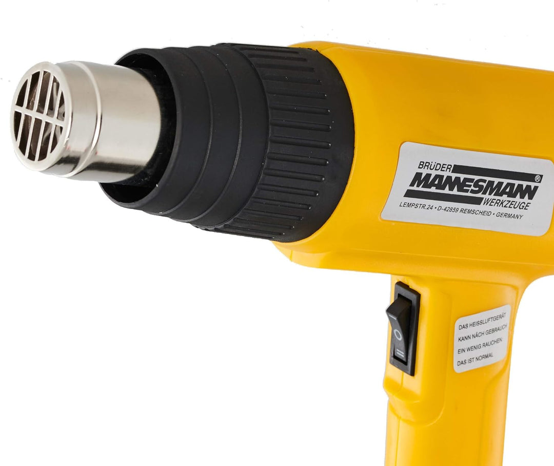 Brüder Mannesmann M49500 Heissluftgebläse 2000 W, 4-tlg, 230 V || 50Hz