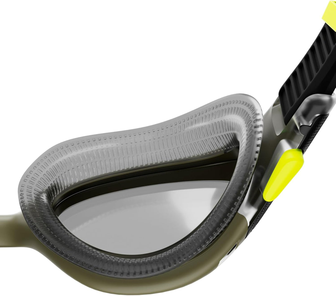 Speedo Unisex Biofuse 2.0 Schwimmbrille (1er Pack) Einheitsgrösse Olive Night/Black/Hyper/Smoke, Ein