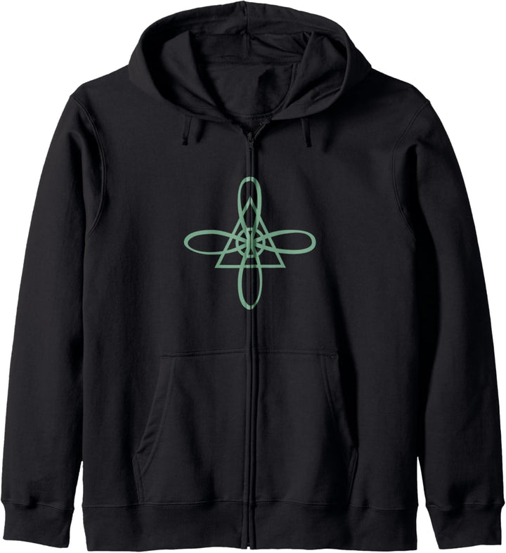 Reiki Gnosa Symbol Spirituelle Meditation Chakra Kapuzenjacke
