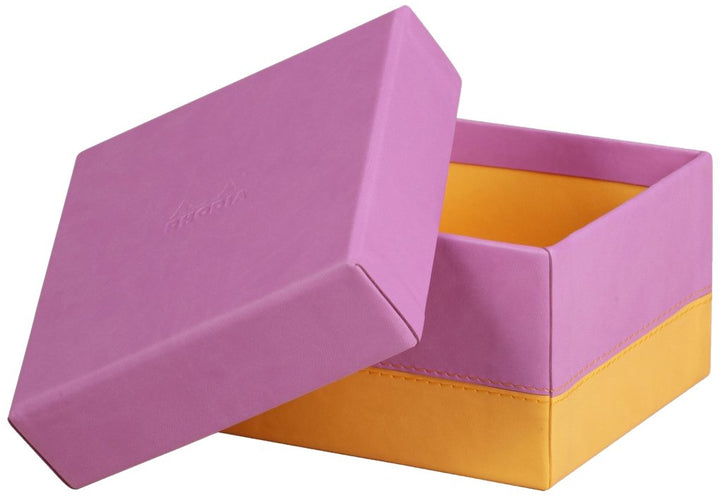 Rhodia 318889C Set mit 5 Boxen (aus italienischem Kunstleder, elegant und praktisch, ideal für Ihre