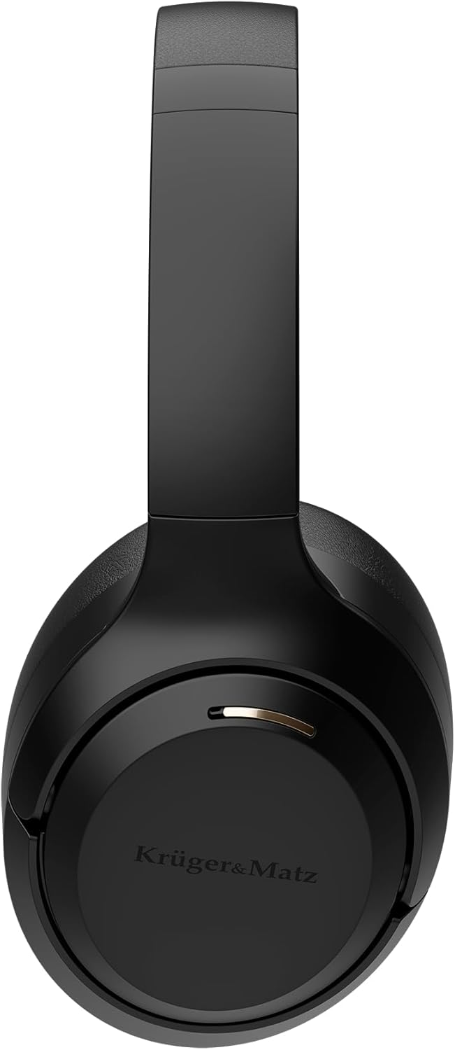 Krüger&amp;Matz Drahtlose Ohrhörer mit ANC F8A Eingebautes Bluetooth Mikrofon 5.4 Schwarz