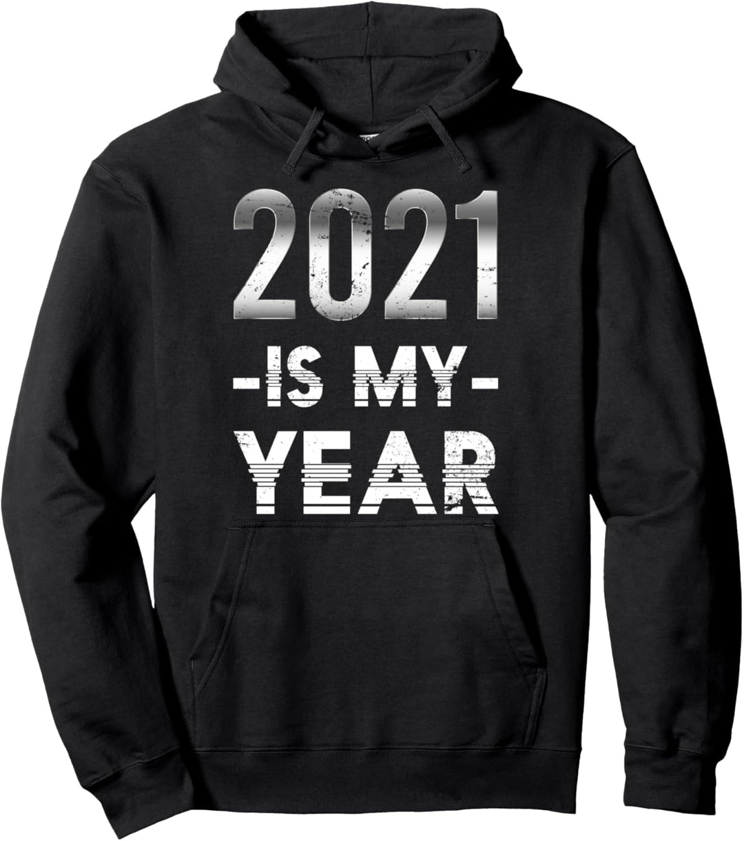 Frohes Neues Jahr 2021 Party Geschenk Silvester Pullover Hoodie