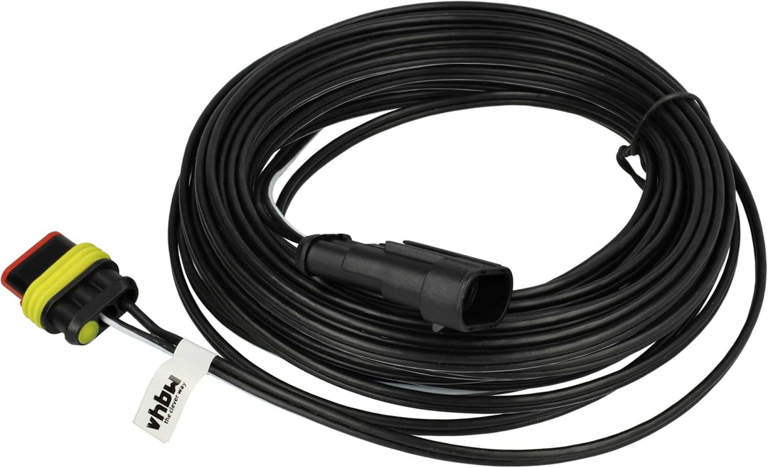vhbw Niederspannungs-Kabel kompatibel mit Gardena R40Li (2018), R45Li (2019), R50Li (2017) Mährobote