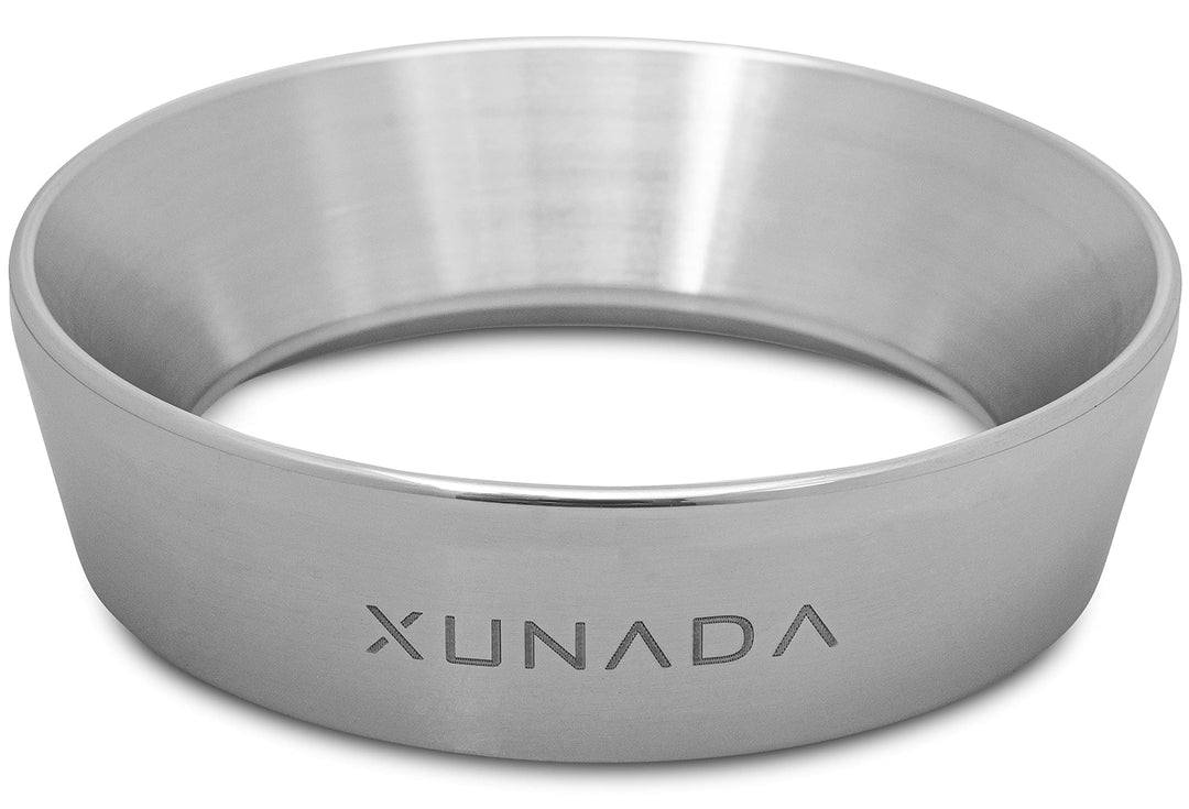 XUNADA Espresso-Dosiertrichter, 58 mm, Präzisions-Edelstahl-Kaffee-Dosierring, funktioniert mit 58 m