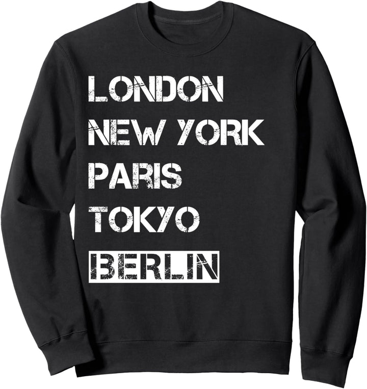 Meine Heimat Berlin! Geburtsort &amp; Heimatliebe Berlin Sweatshirt