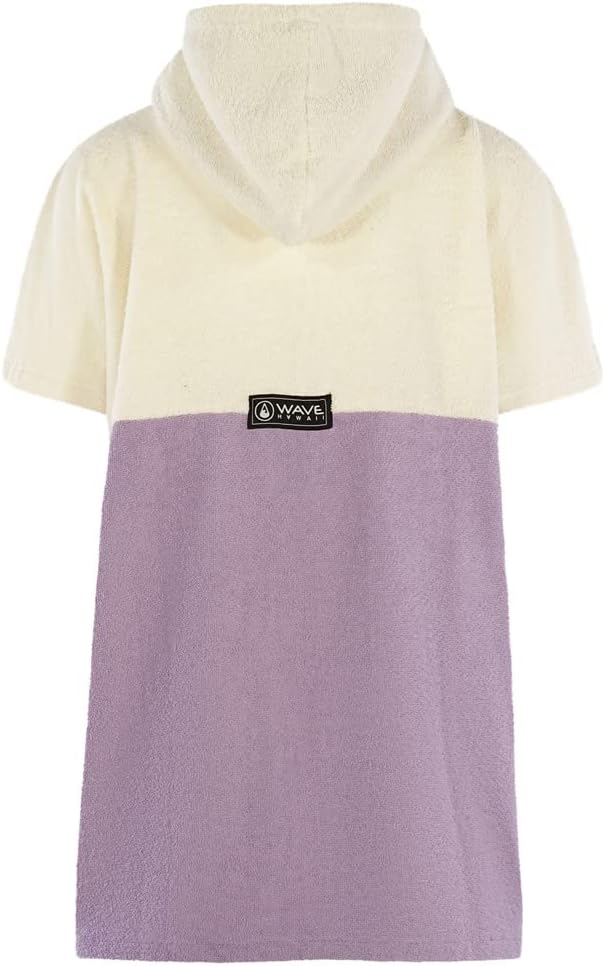 WAVE HAWAII Poncho Peniche Badeponcho 95% Baumwolle 5% recyceltes Polyester für Körpergrössen von 14