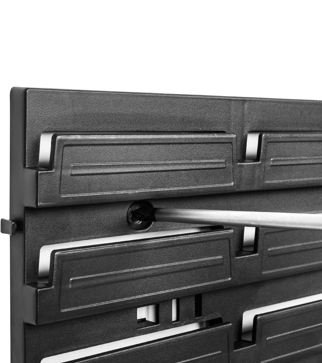 Lagersystem Werkstattregal | 172 x 78 cm | 178 stck. Box | Wandregal mit Stapelboxen - Wandplatten E