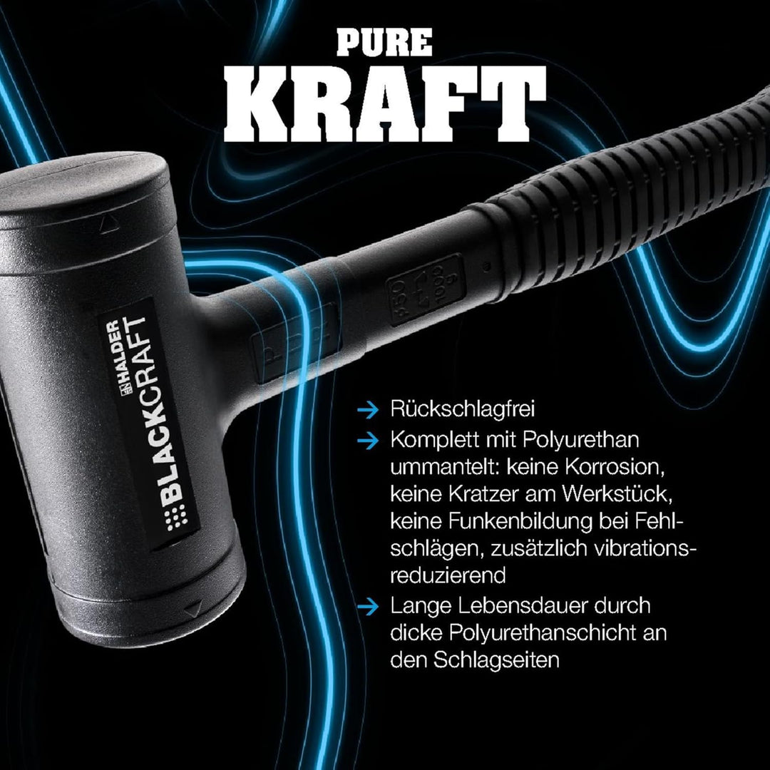 HALDER mit ergonomisch geformtem, rutsch- und bruchsicherem Stahlrohrstiel | Ø=60 mm | 3379.060, Ø=6