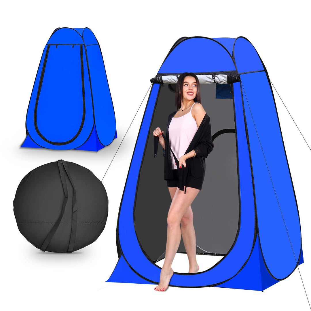 TUKAILAI Camping Toilettenzelt Duschzelt Pop Up Umkleidezelt Privatsphäre Toilette Umkleidekabine La