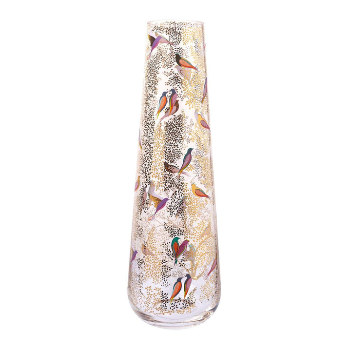 Sara Miller SM79258-XD Portmeirion Chelsea Collection Grosse dekorative Glasvase, 35 cm, Porzellan,