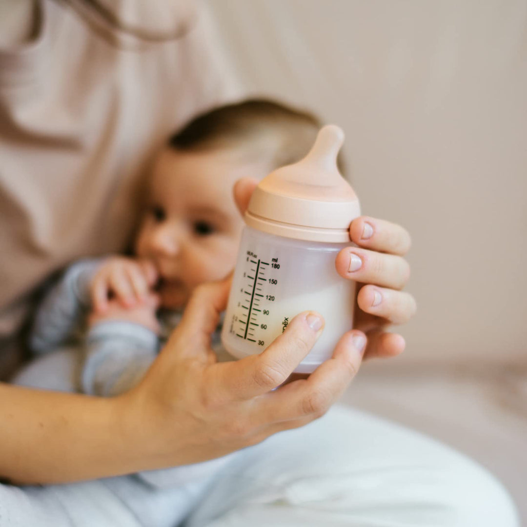 Suavinex, 2er Pack Anti-Colic Babyflasche Zero Zero, mit anpassbarem Silikon-Sauger (A), für Babys a