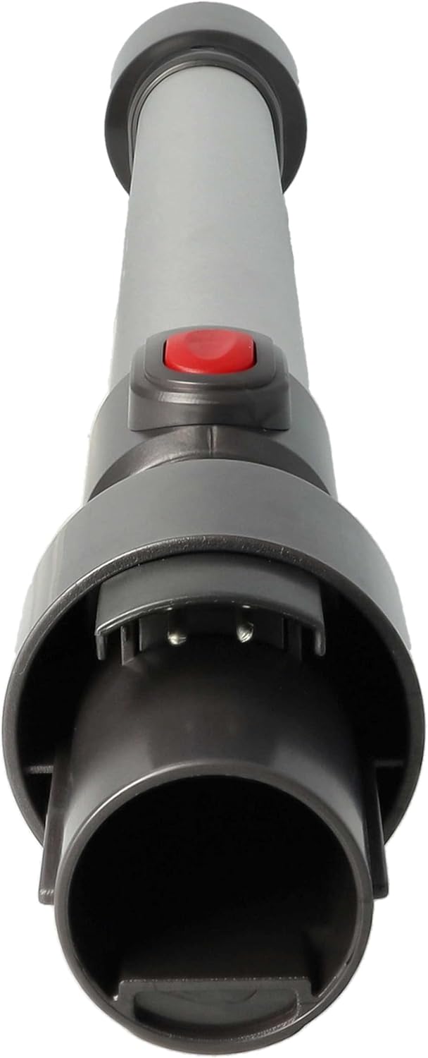 vhbw Staubsaugerohr kompatibel mit Dyson V15 Detect, V15s Staubsauger - 44,5-66,5 cm lang Silber