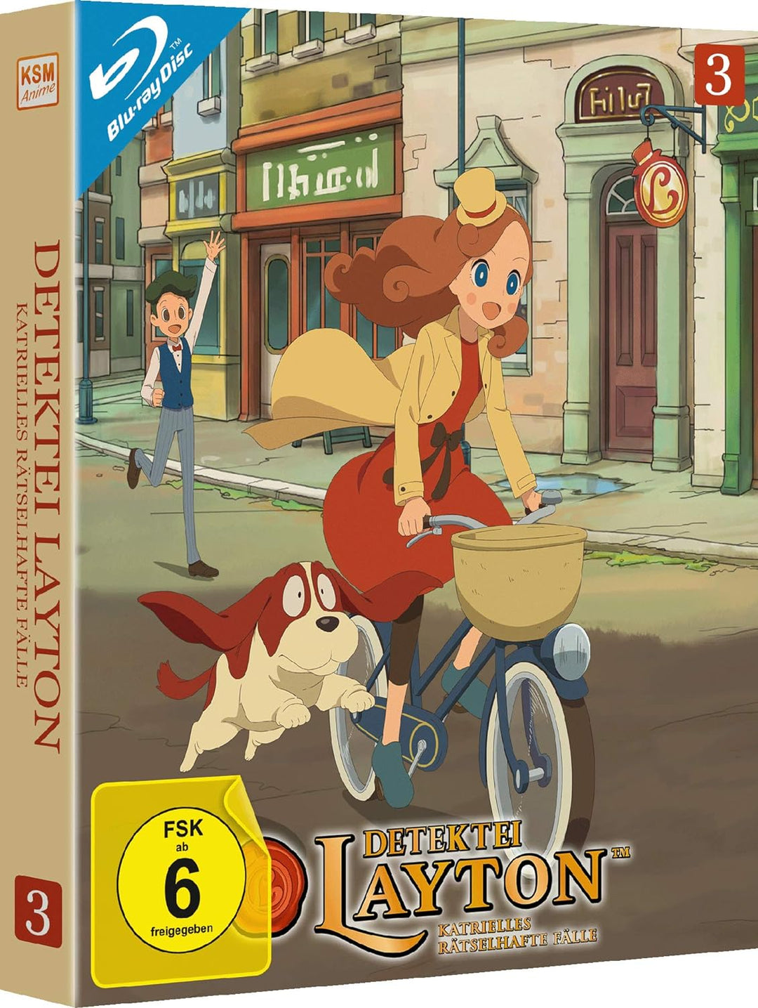 Detektei Layton - Katrielles rätselhafte Fälle: Volume 3 (Episode 21-30) [Blu-ray], Blu-ray